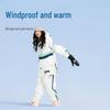 Women's 2023 Winter Ski Suit Set: Windproof, Waterproof, Fashionable, Thick, and Slimming for Couples