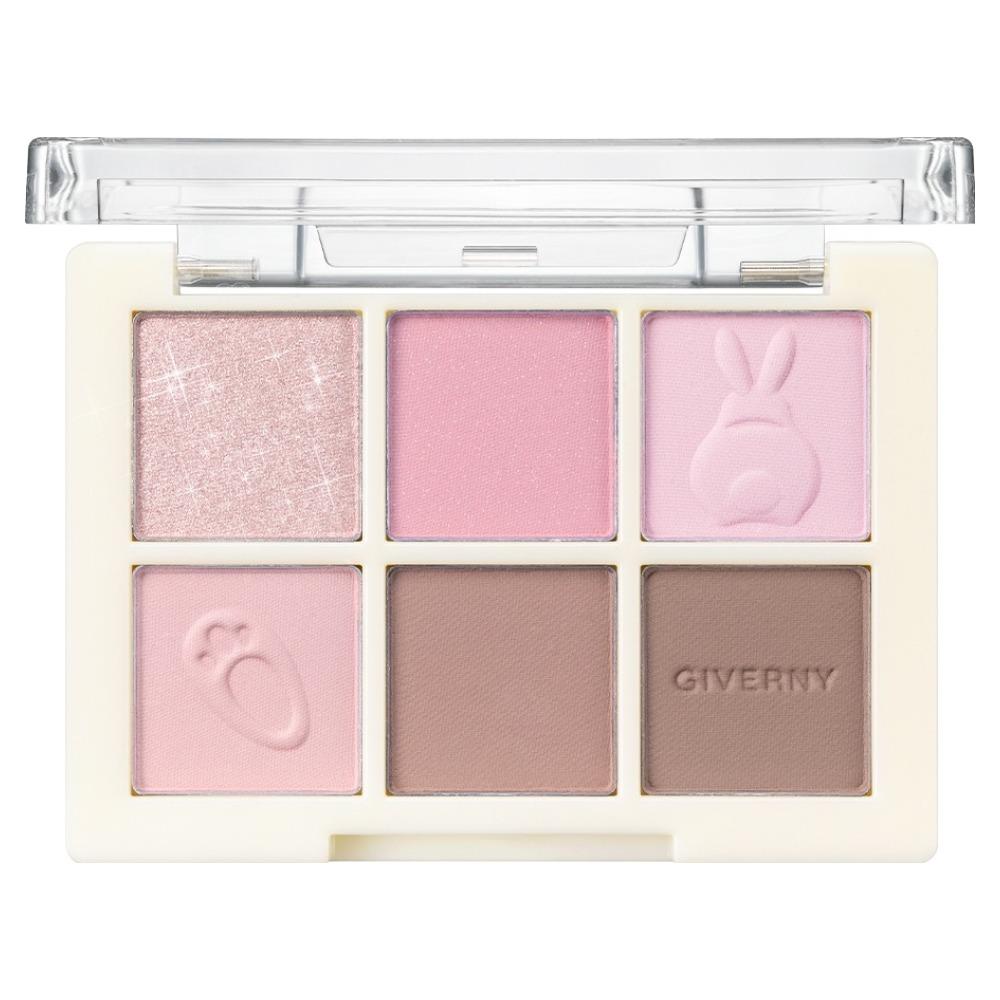 GIVERNY Soft Eye Palette 02 Lazy Pink