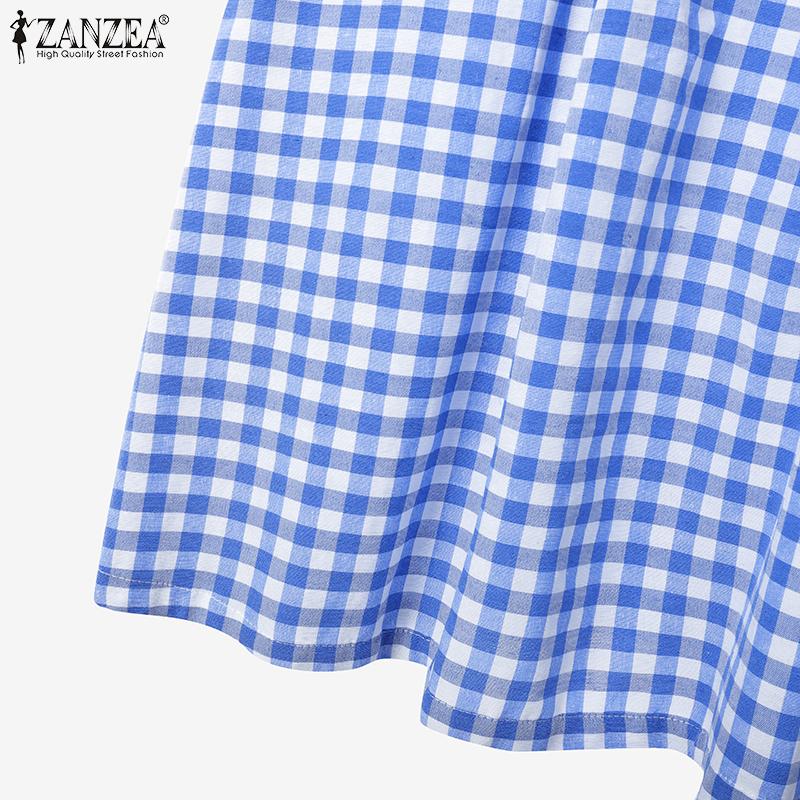 ZANZEA Women Sleeveless Tank Tops and Long Skirts Summer Two Piece Suit Sets
