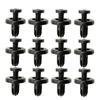 50Pcs/Set 8mm Rivet Retainer Plastic Car Fastener Clip Auto Bumper Fender Push Type Fixing Clips for Nissan Livina TIIDA Sylphy