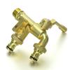 Retro Brass Dual-Outlet High Flow Anti-Freeze Crack-Resistant All-Copper Washing Machine Faucet