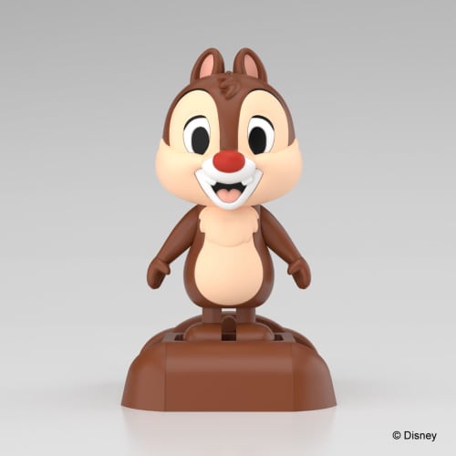 Aoshima Bunka Kyozai Rakupla Tocotoko No. DP-11 Disney Character Dale Pre-Colored Plastic Model