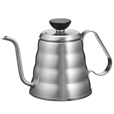 V60 Metal Drip Kettle Vono Silver Practical Capacity 500ml Hairline Silver O-VKB-70-HSV