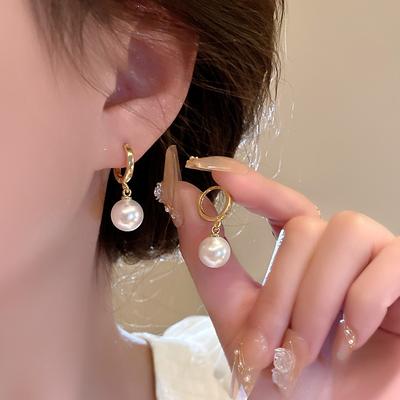 Engagement Jewelry For Women Pearl Earrings Elegant Accessories Wholesale Jewellery Money