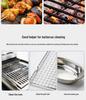 Stainless Steel BBQ Grill Cleaning Brush - Outdoor Rust & Dirt Removal Tool.