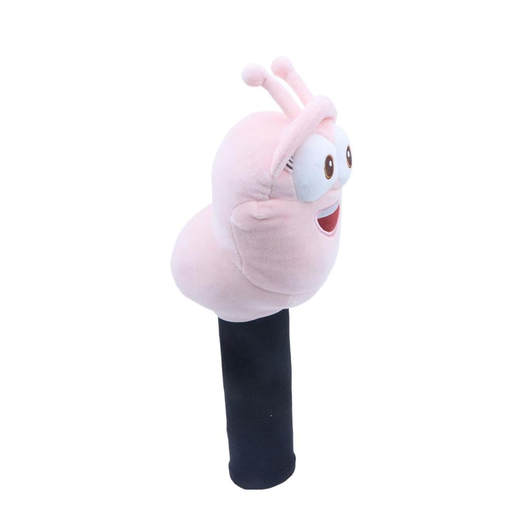 Caterpillar New Style Plush Animal Golf Fairway #3#5#7 Headcovers Cute Animal Wood Club Covers,Unisex,Exquisite Gifts