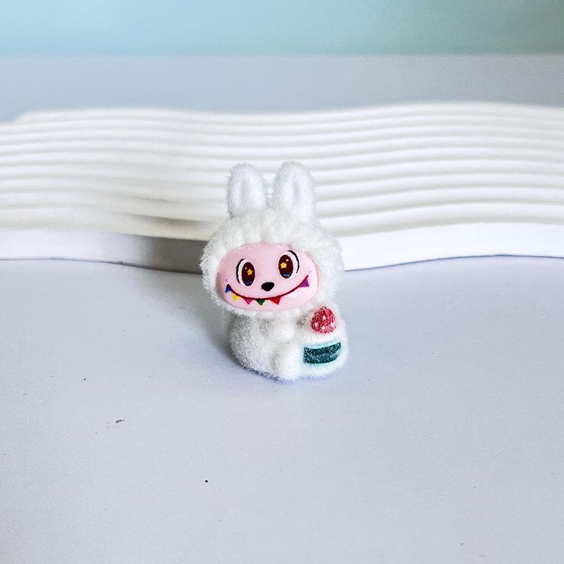 Plush Cake, Cute Bunny, DIY Jewelry, Resin, Canvas, Keychain Accessories, Car Ornaments