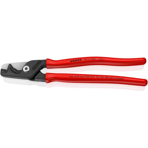KNIPEX Step Cut Cable Cutter, XL, 95mm x 11mm x 225mm