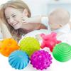 Sensory Balls Baby Toy Rattles Toy Textured Hand Touch Grasp Massage Ball Infant Senses Development Toys For Babies 0 12 M Games