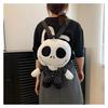 Toothless Plush Double Backpack For Kids With Zipper Closure And Phone Pocket