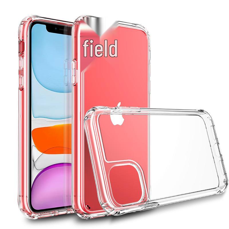 

Transparent Airbag Anti-Fall Case for iPhone 16/15 Pro/13 - TPU+PC Protective Cover iPhone 14 Pro Max (6.7 inch) прозрачный