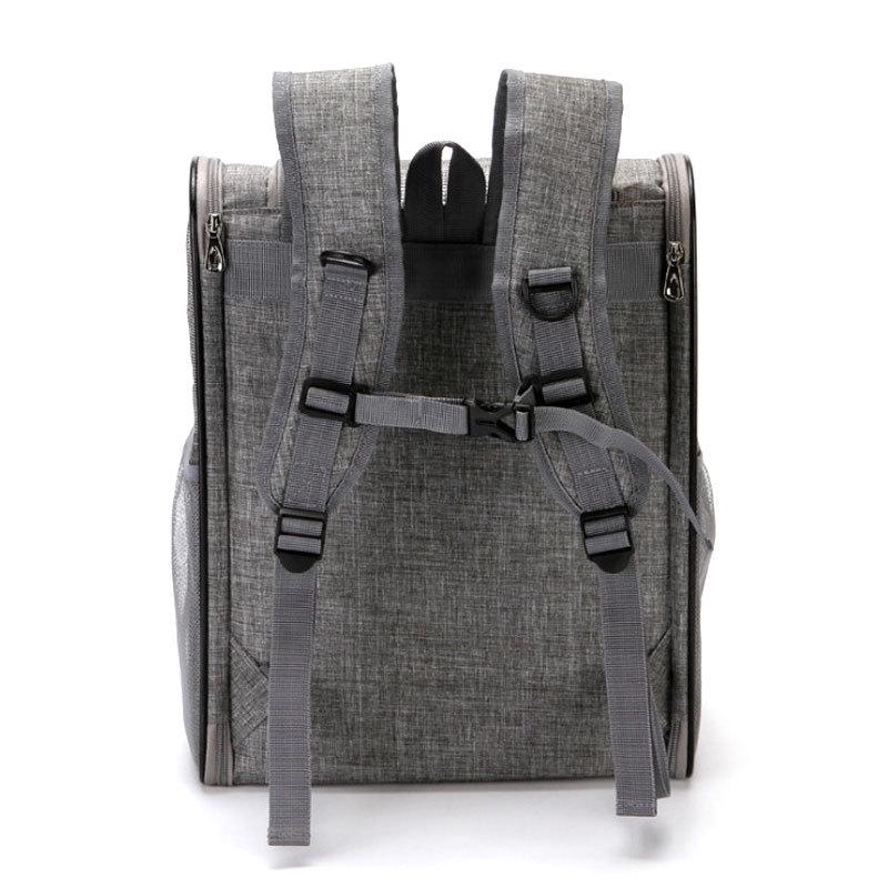 Portable Cat and Dog Backpack - Breathable Pet Outing Bag