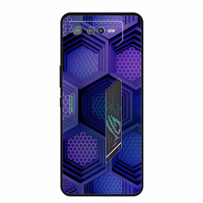 Für Asus ROG Phone 6 Hülle Luxus Silikon TPU Weiche Abdeckung Handyhülle für Asus ROG Phone 6 Pro Funda Rog6 Schutz Hülle Cartoon Hülle