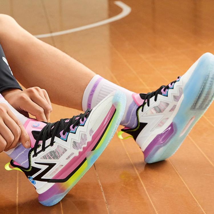 Nové 361° Big 3 Future Odpružení Pro Budoucnost Protiskluzové A Odolné Proti Opotřebení Nízké Basketbalové Boty Pánské Bílé Černé 672411114-1