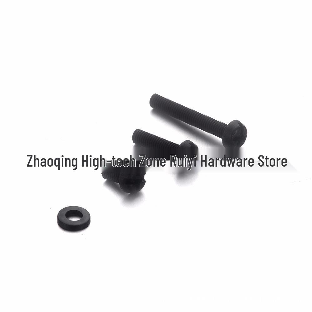 M3 Black Nylon Spacers/Screws/Nuts Set - 260 pcs/Box