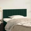 vidaXL Headboard Dark Green 80x5x78/88 Cm Velvet