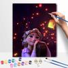 Disney Rapunzel digital oil painting diy handpainted coloring painting home decoration artwork wall art gift decor craft kit bedroom 130