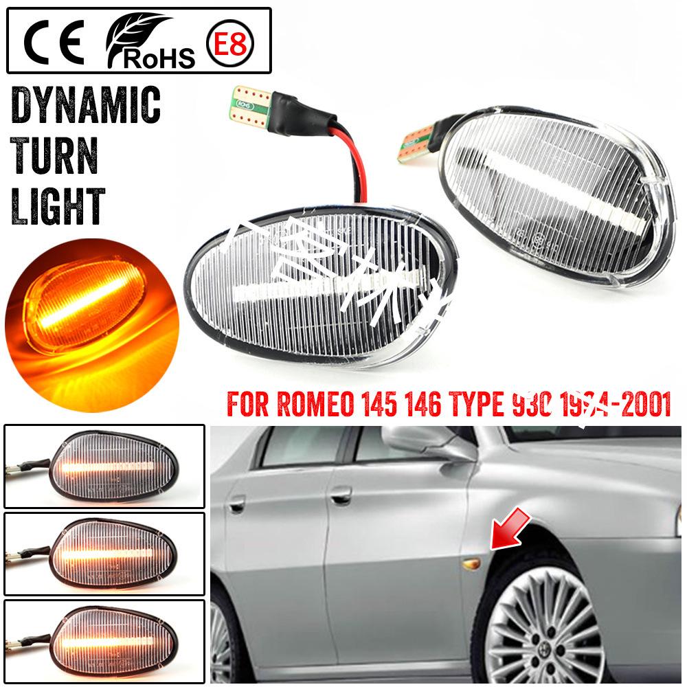 Dynamic Sequential LED Side Turn Signal for Alfa Romeo 145/146