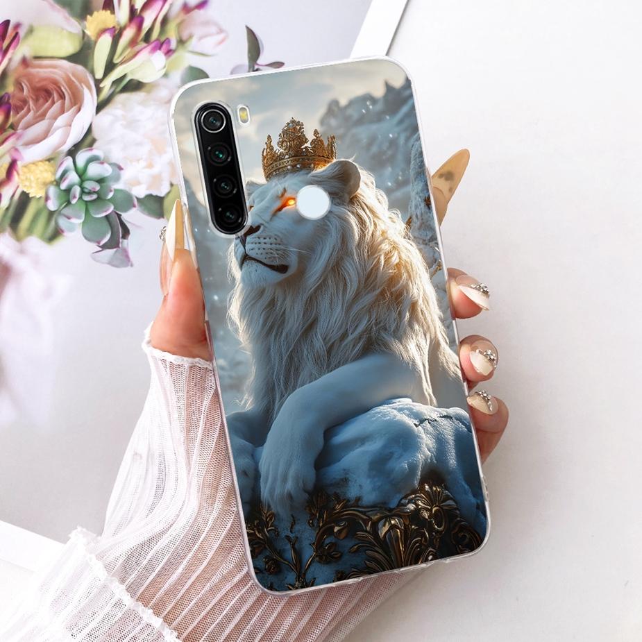 Pour Xiaomi Redmi Note 8 Note8 T Coque Nouvelle Housse Peinte de Luxe Coque de Téléphone Souple Fine Pour Xiaomi Redmi Note 8 Pro Note8 2021 Fundas