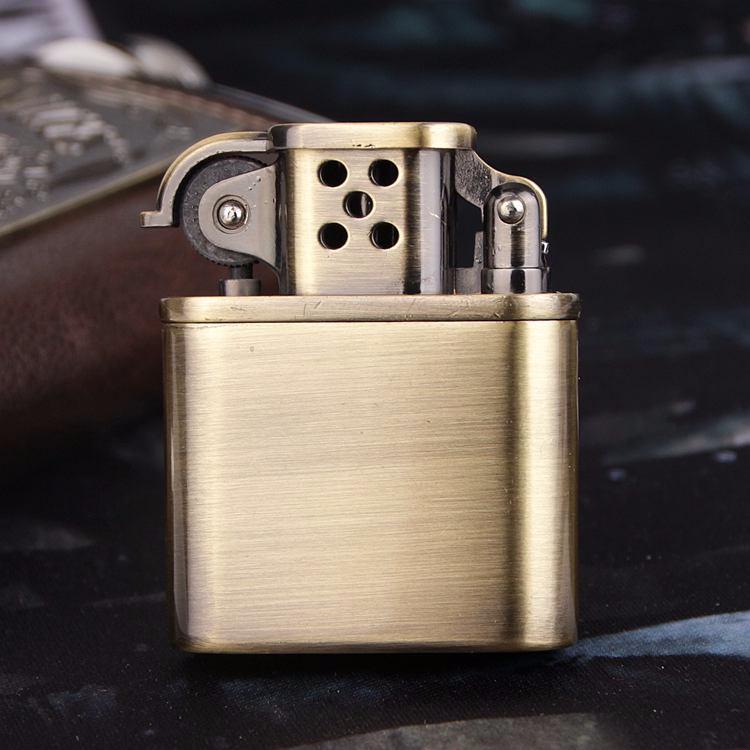 "HY-303 Dolphin Metal Inflatable Flame Lighter - Creative High-End Gift"