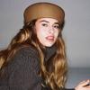 Winter New French Vintage Round Top 100% Wool Fedoras Hat Wedding Church Party Pillbox Caps Warm Women Hard Top Felt Berets Hat