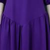 Pleated Puff Sleeve Plus Size Dress - European & American Fashion 2022