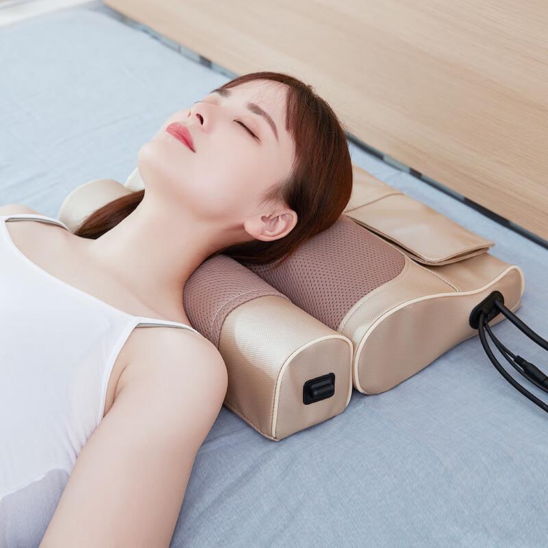 JAGO Graphene Heated Electric Massage Neck Pillow