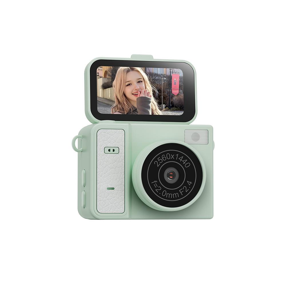 

Retro Mini Digital CCD Camera S162 with Flip Screen for Students, Parties, and HD Video Recording