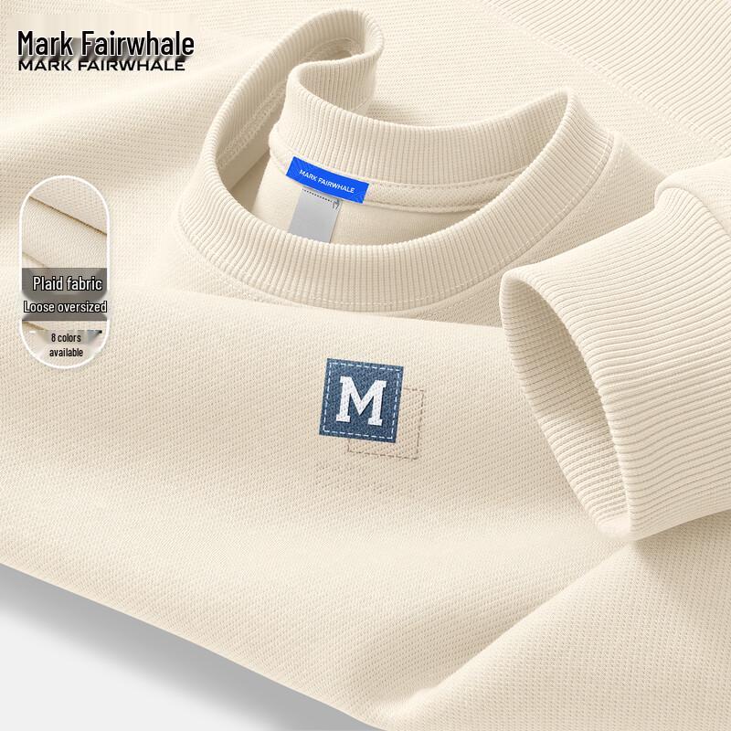 

Мужской свитшот Mark Fairwhale в американском стиле, свободного кроя, с круглым вырезом 3XL