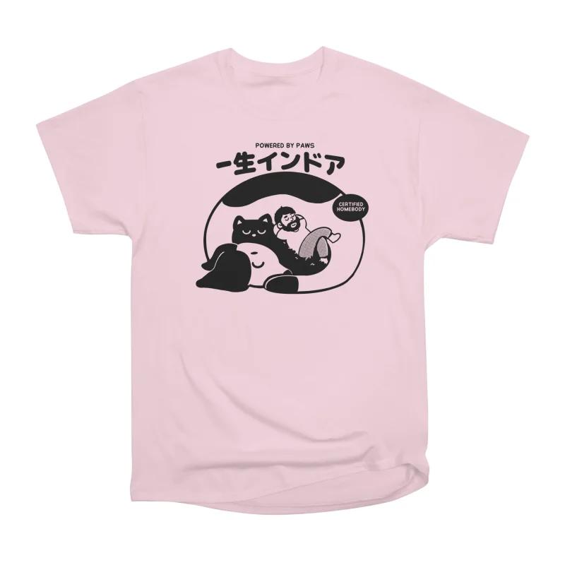 Herren Freizeithemden Kurzarm INDOOR FOR LIFE T-Shirts Übergroße T-Shirts