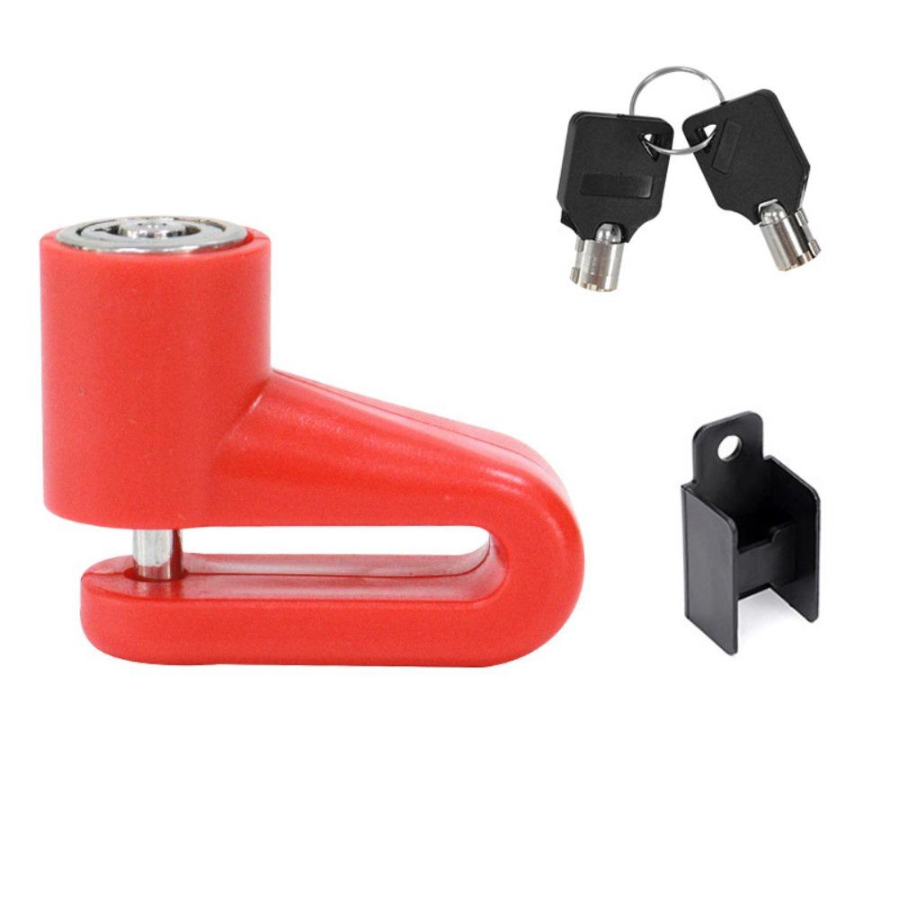 Mini Size Bicycle Disc Brake Lock Steel Wire Anti Theft Lock Portable Bike Lock  Bicycle