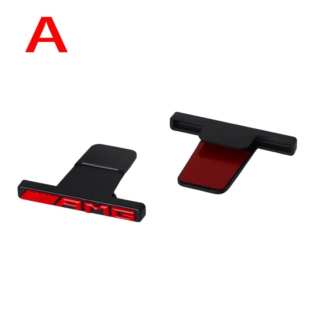 

Hot Car Sticker 1pc Car Front Grill AMG Badge Emblem for Mercedes benz W212 W213 W202 W211 W176 W210 W205 Gla Glc Cls Glk Sticke