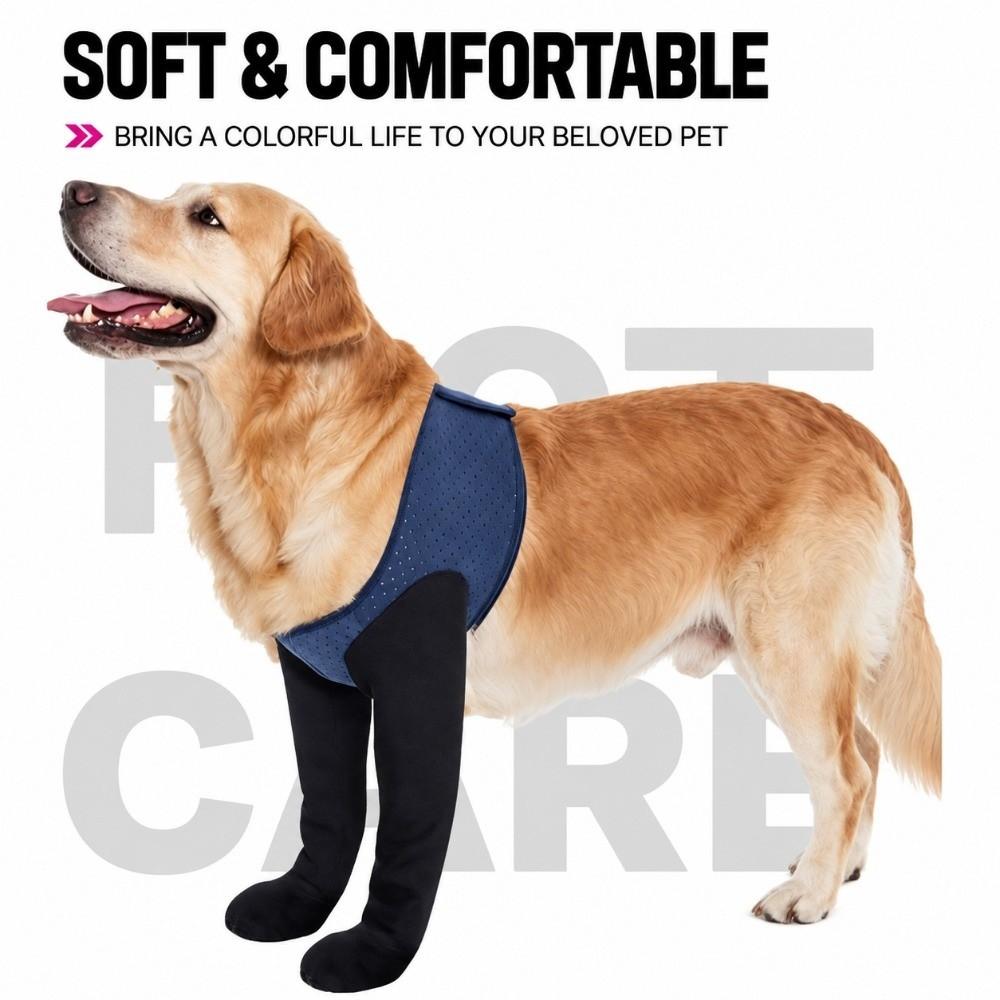 Breathable Dog Joint Protector Waterproof Dog Leg Sleeve Pet Gear Paw Protector  Wound Protection