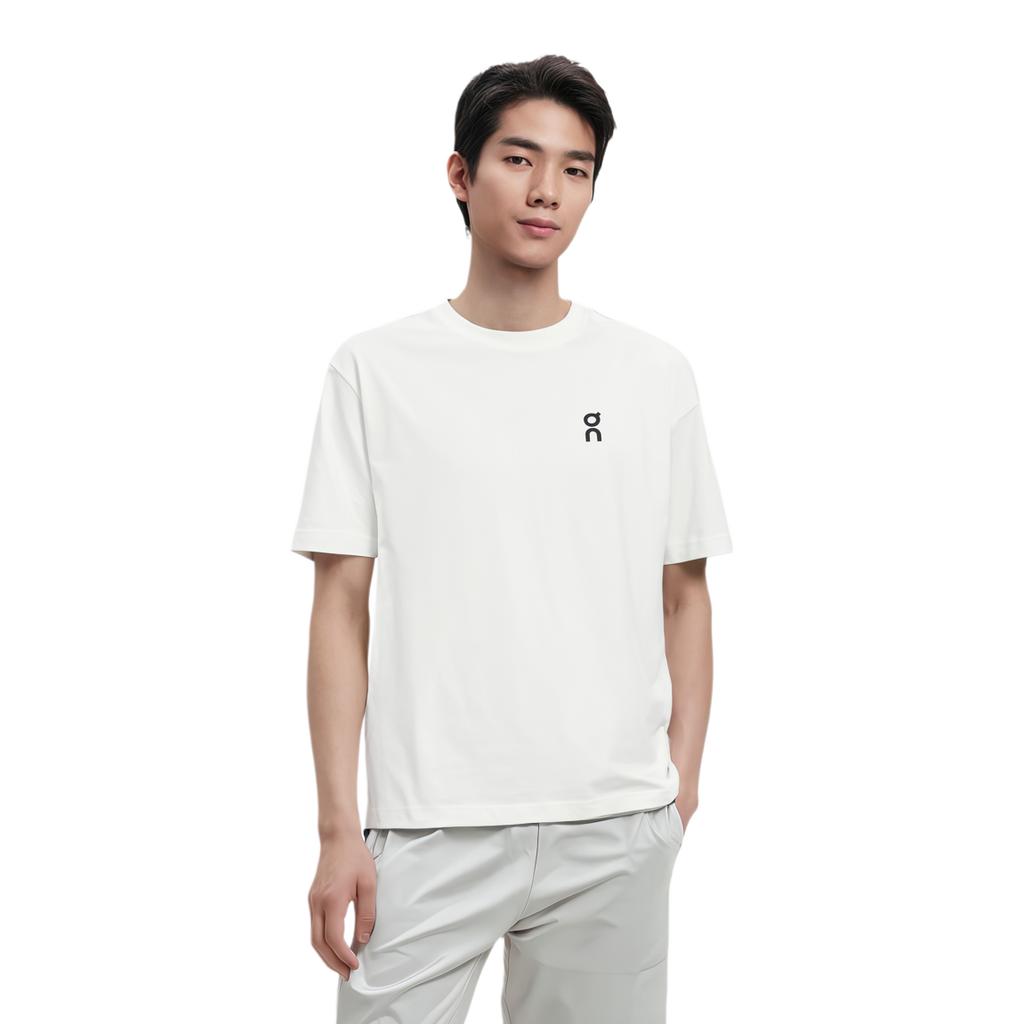 On Running Comfortable Soft Casual Short Sleeve T-Shirt Men Tops White 1ME10050069