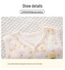 Unisex Baby Pure Cotton Sleeveless Vest - Spring/Autumn Style, A-Class, Cute Design.