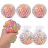 Jucărie cu minge de stoarcere Mingi din plastic moale elastice Jucărie colorată antistres pentru ciupire Alinare plictiseală Noutate Fidget