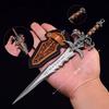 Metal Frostmourne Katana Lich King Sword Blade Anime World of Warcraft Ninja Knife Real Size Japanese Katana Samurai Sabre Toy