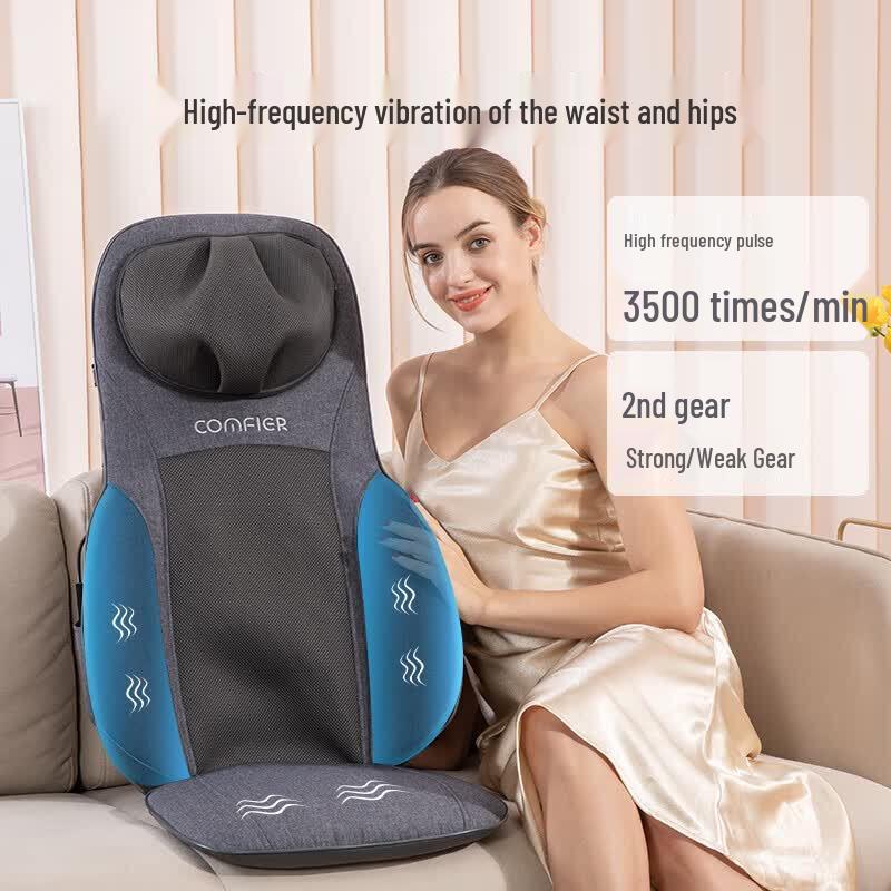 COMFIER Intelligent Traveling Massage Cushion Luxury Fabric - Intelligent Traveling Massage Pad