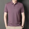 Spring and Summer Men's Advanced Lapel Polo Shirt Men's Short Sleeve T-shirt Casual Men's Clothing