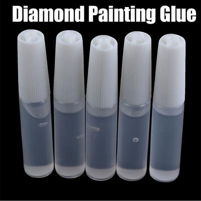 New Needle Arts DIY Diamond Embroidery Plastic Embroidery Cross Diamond Painting Glue Non-toxic
