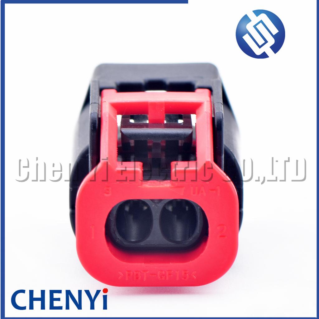 2 Pin Female Automobile Waterproof Connector Car Water Temperature Sensor Wire Harness Plug 7287-0027-30 for 3.8