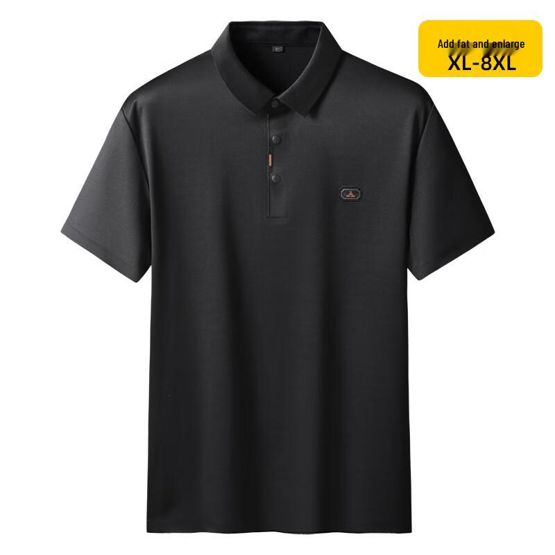 Dibinze Men s Plus Size Casual Polo T-Shirt 8XL