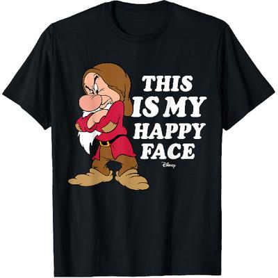 Disney Princess - Snow White Grumpy Happy Face T-Shirt