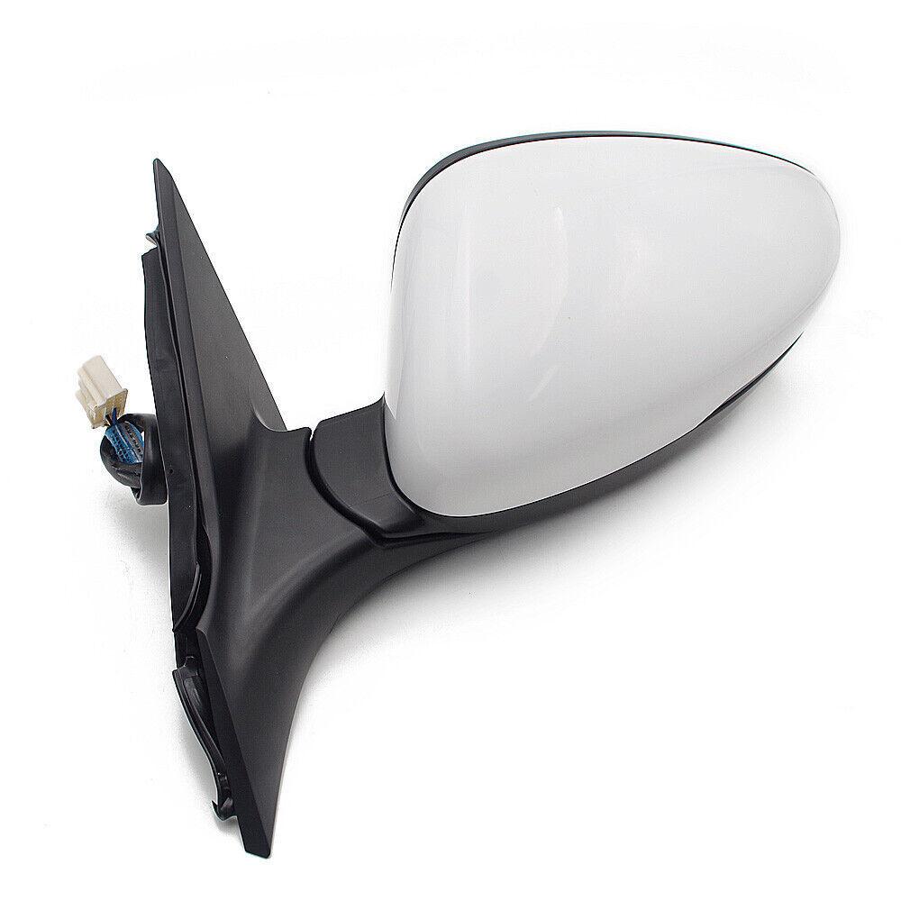 Pair For Honda Accord White LH RH Side Power Heated Mirror W/Signal Lamp