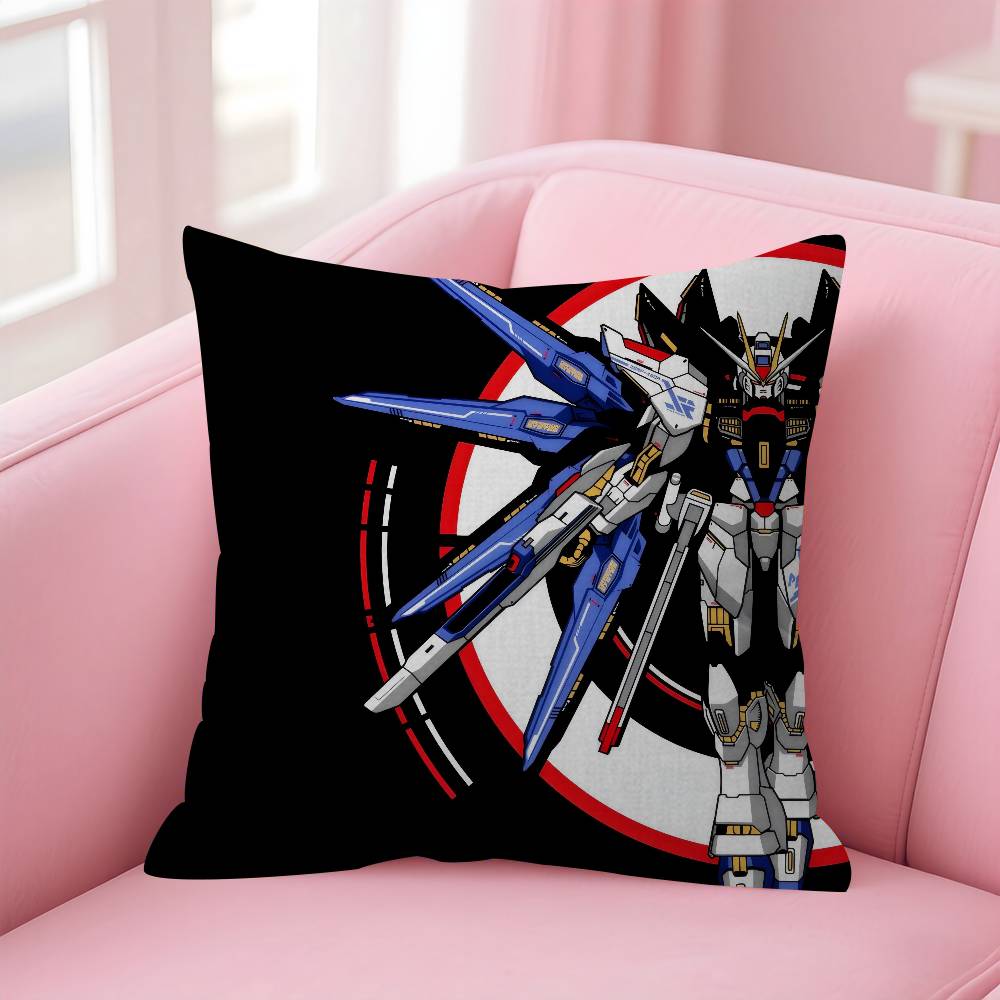 Pillow Cushion Cover Pillowcase Living Room Sofa Home Decor Anime Cool G-G-Gundam Classic