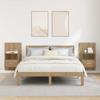 Nightstand Set (2 pcs) Artisan Oak Finish 50 x 32.5 x 80 cm Particleboard