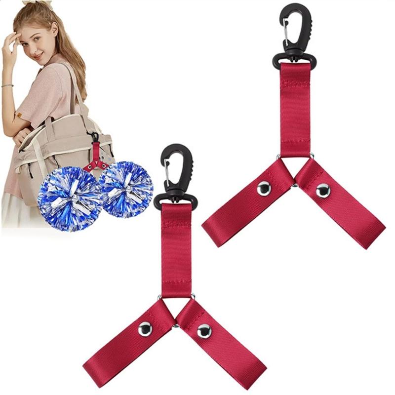 Bobbles Holder Adjustable Strap Light weight & Portable Pom Carriers Lanyard Cheerleading Accessories Easy to Use