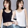 Women's Korean Style Spaghetti Strap Tank Top - Slim Fit Sleeveless Base Layer