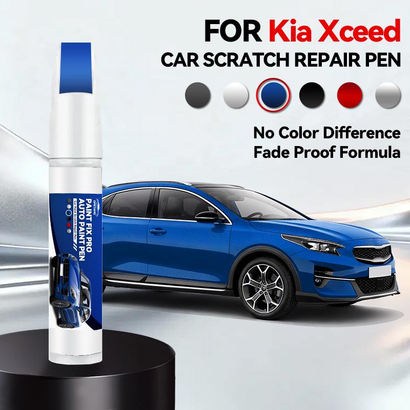 Vozidlo pro výhradní použití Pro Kia Xceed 1996-2025 Opravná tužka na lak Dotykové pero Odstraňovač škrábanců DIY Autopříslušenství Černá Bílá Bro