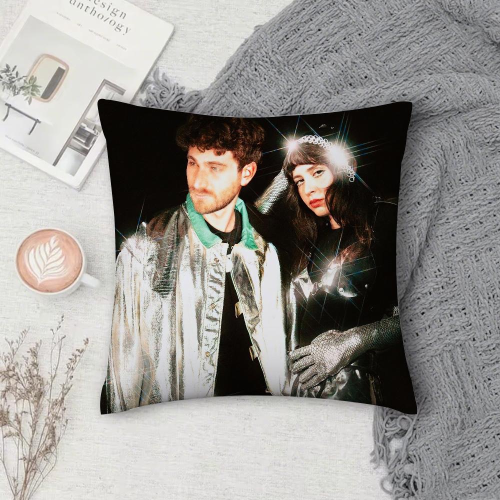 Magdalena Bay Imaginal Disk Pillow Case Square Double-Sided Printing Short Plush Sofa Cushion Cover Bedside Pillow